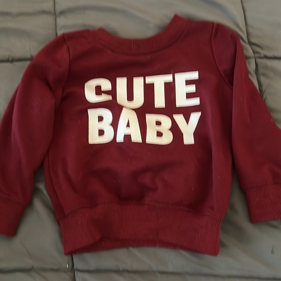 Mom and Child “I Make Cute Babies/Cute Baby” Matching Sweatshirts size XL and 2T - Picture 3 of 3